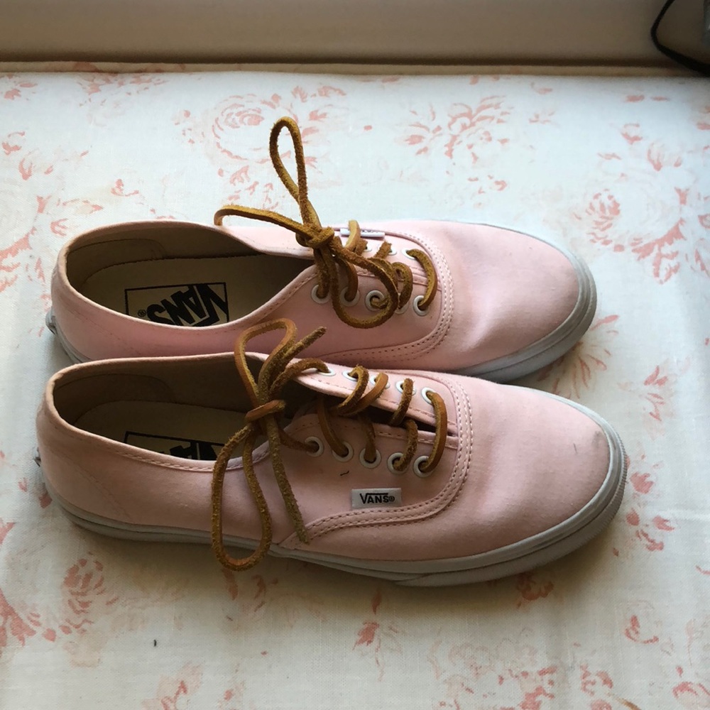 Vans Light Pink Authentic sneakers- Size 7
